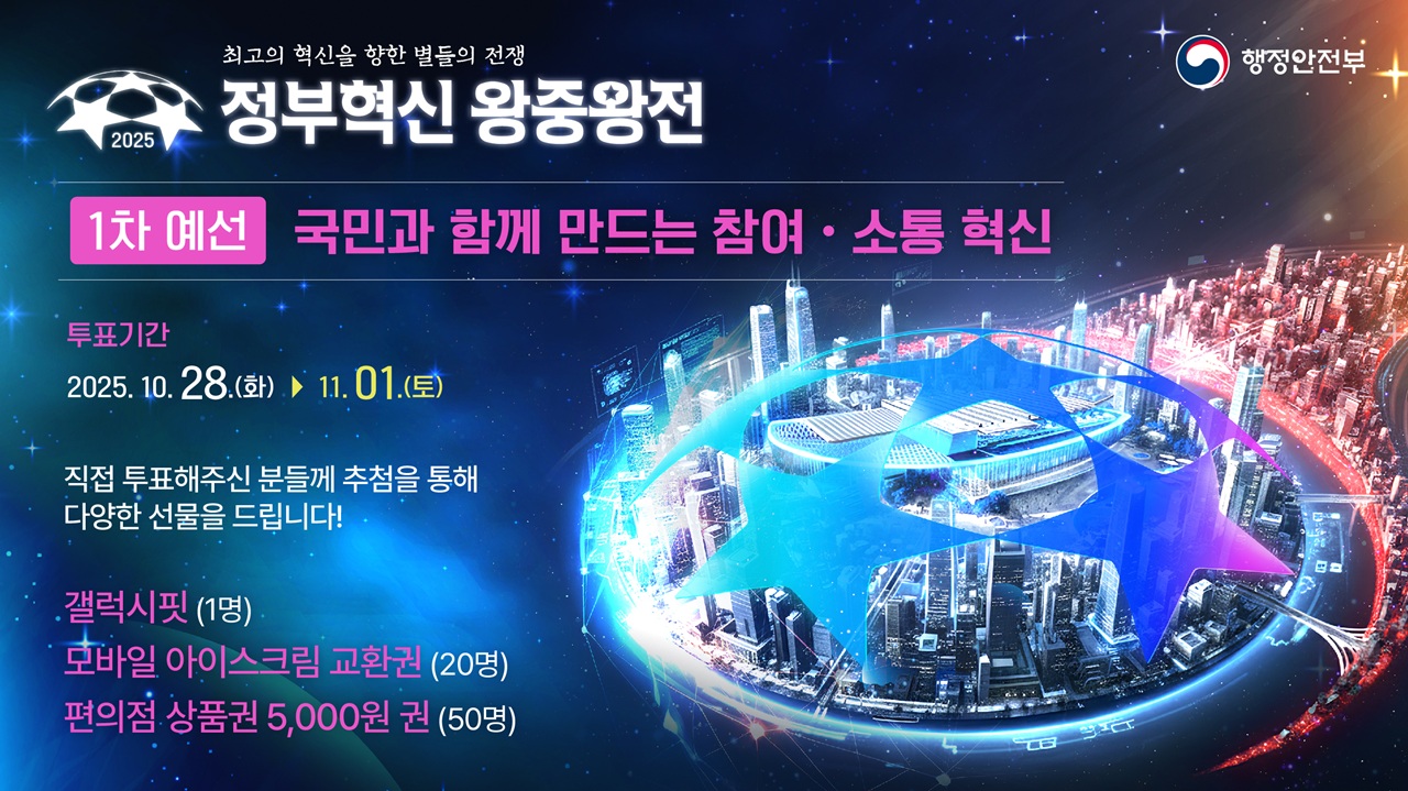 정부혁신 왕중왕전